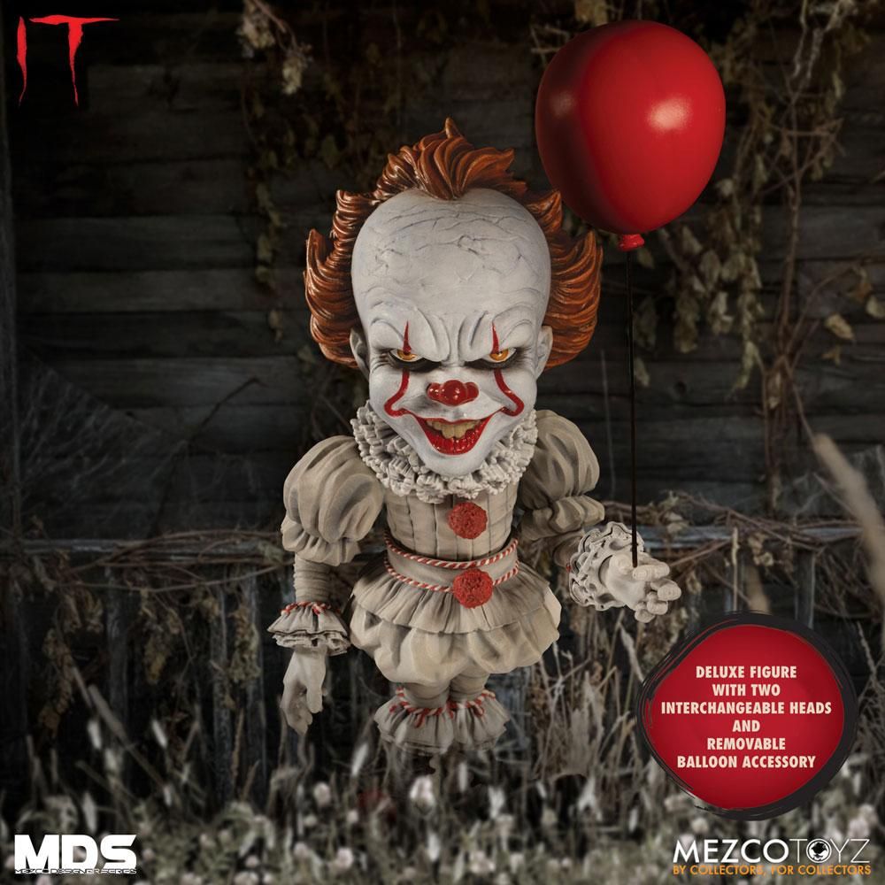 Stephen Kings It 2017 MDS Deluxe Akční Figure Pennywise 15 cm Mezco Toys