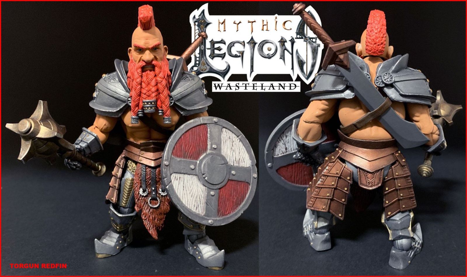 Mythic Legions: Wasteland Akční Figurka Torgun Redfin 15 cm Four Horsemen Toy Design