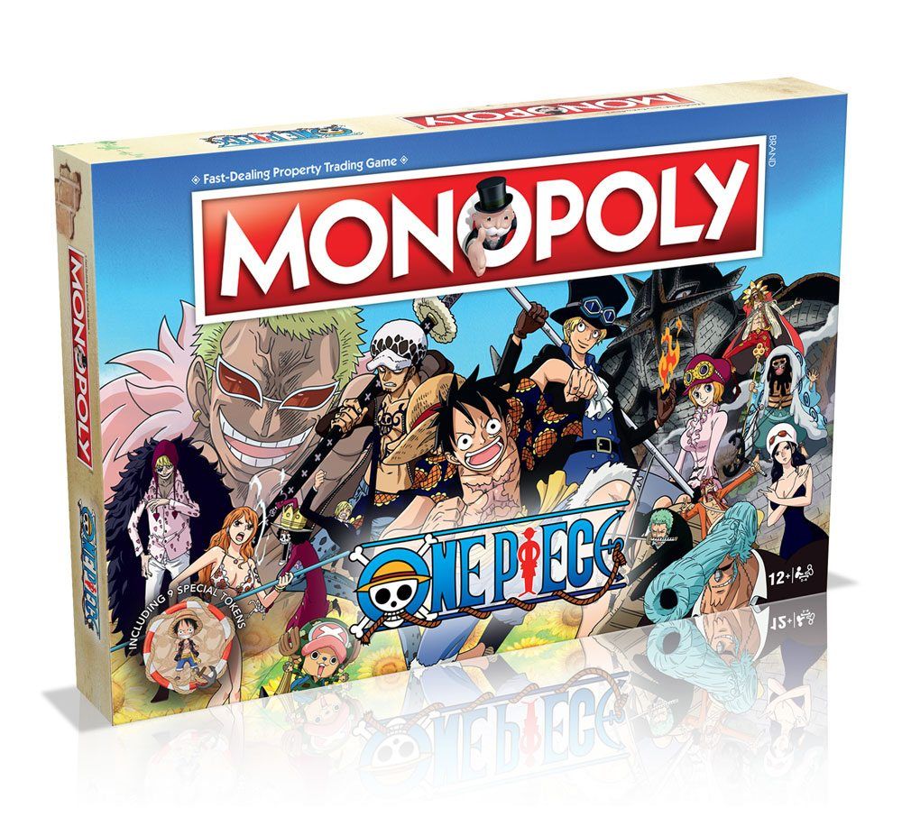 One Piece Board Game Monopoly Anglická Verze Winning Moves