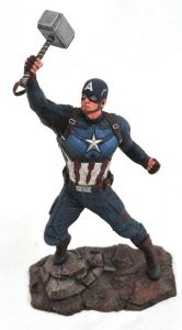Avengers Endgame Marvel Gallery PVC Soška Captain America 23 cm