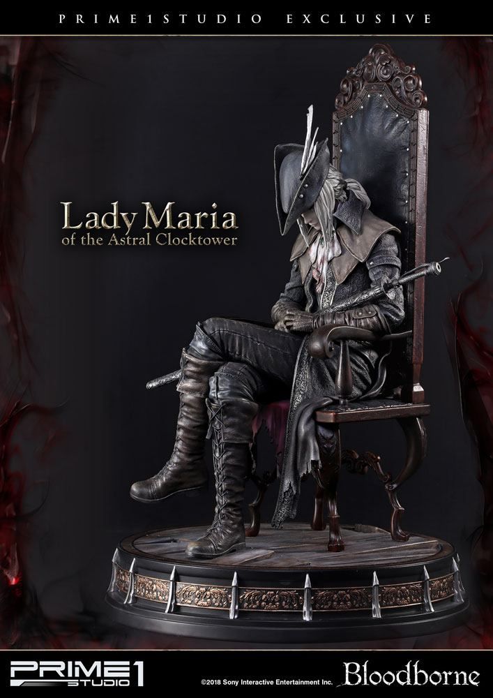 Bloodborne The Old Hunters Soška 1/4 Lady Maria of the Astral Clocktower P1S Exclusive 50 cm Prime 1 Studio