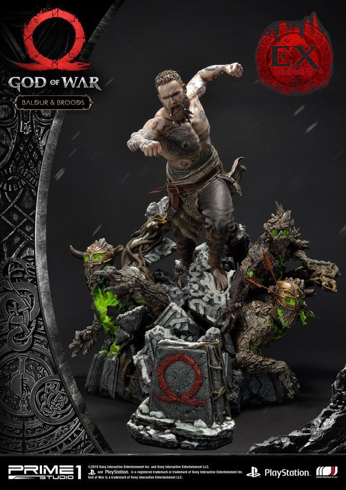 God of War (2018) Sochy Baldur & Broods + Baldur & Broods Exclusive 62 cm Sada (3) Prime 1 Studio