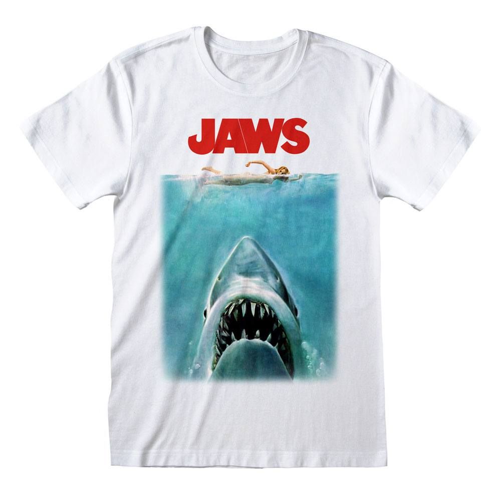Jaws Tričko Plakát Velikost M Heroes Inc