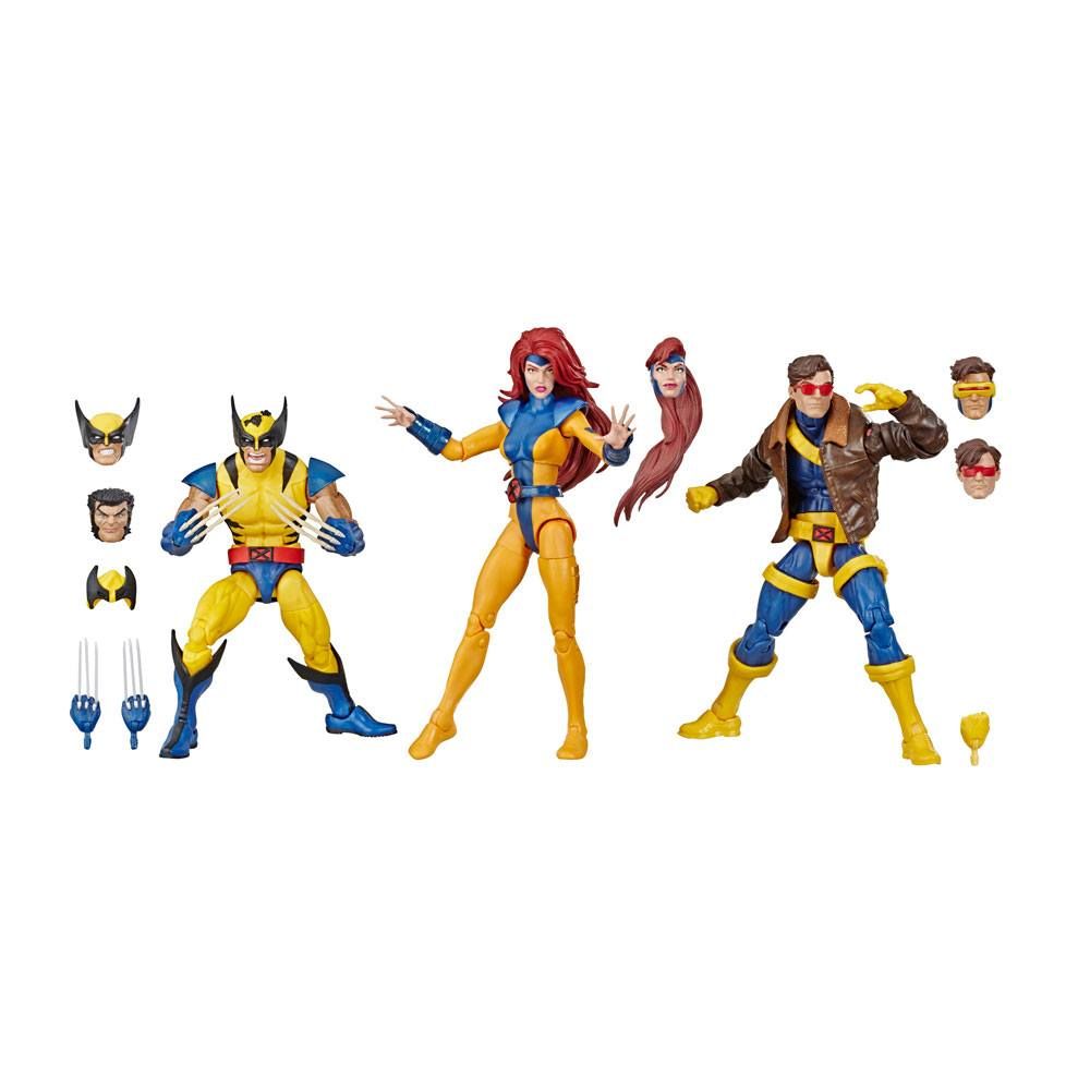 Marvel Legends 80th Anniversary Akční Figures 3-Pack X-Men Wolverine, Jean Grey & Cyclops 15 cm Hasbro
