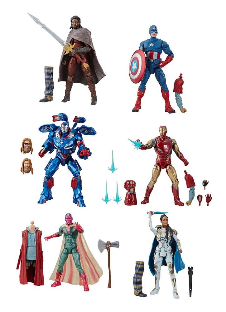 Marvel Legends Series Akční Figures 15 cm Avengers 2019 Wave 3 Sada (8) Hasbro