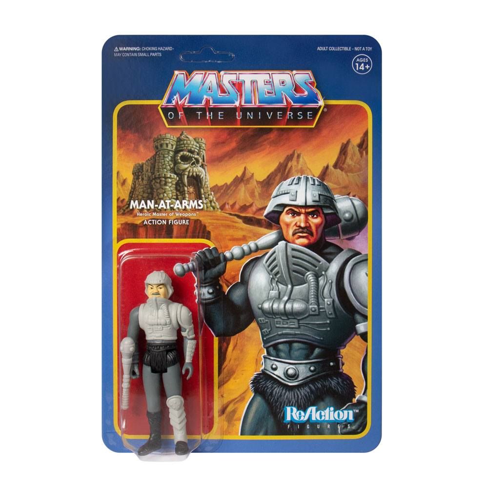 Masters of the Universe ReAction Akční Figure Man-At-Arms (Movie Accurate) 10 cm Super7