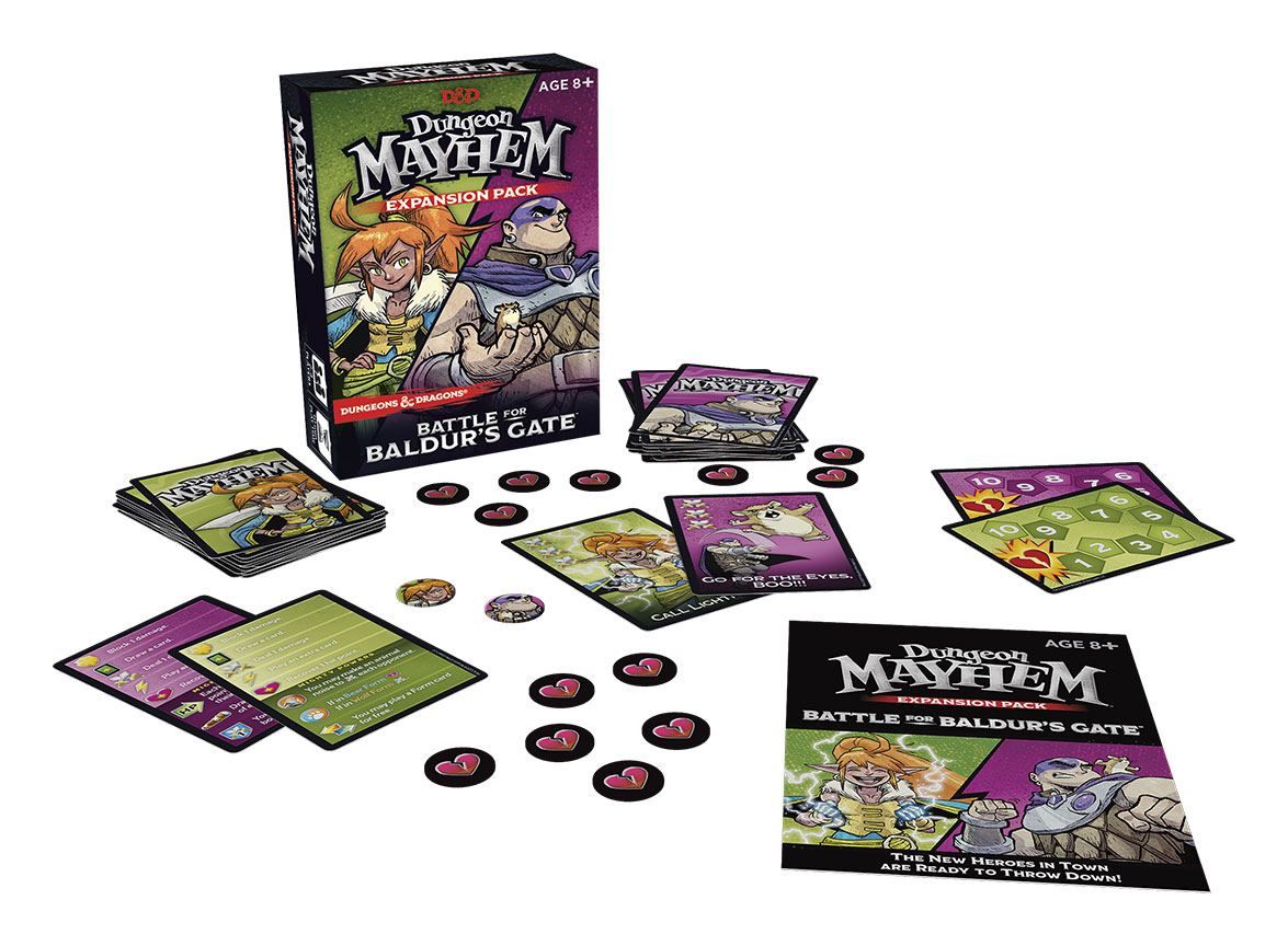 Dungeons & Dragons Card Game Expansion Dungeon Mayhem: Battle for Baldur's Gate Anglická Wizards of the Coast
