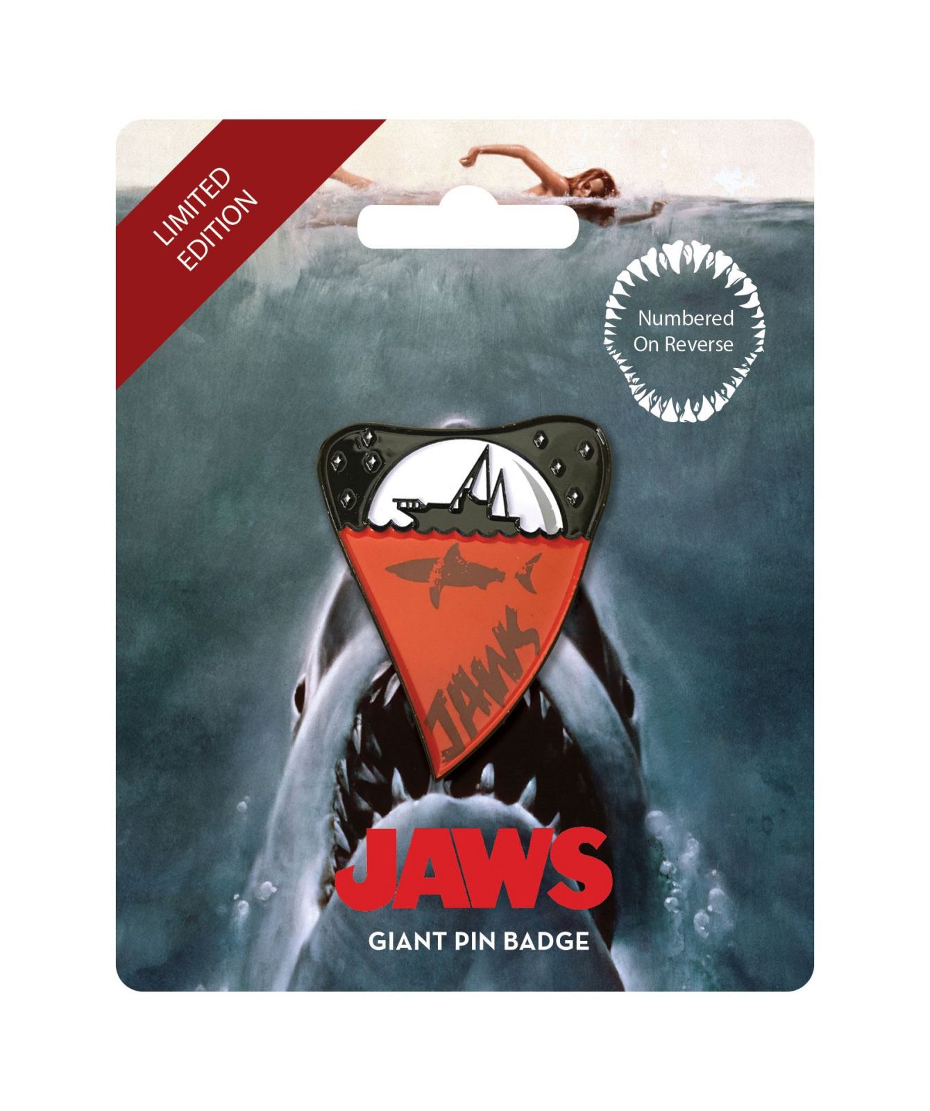 Jaws Pin Odznak Limited Edition FaNaTtik