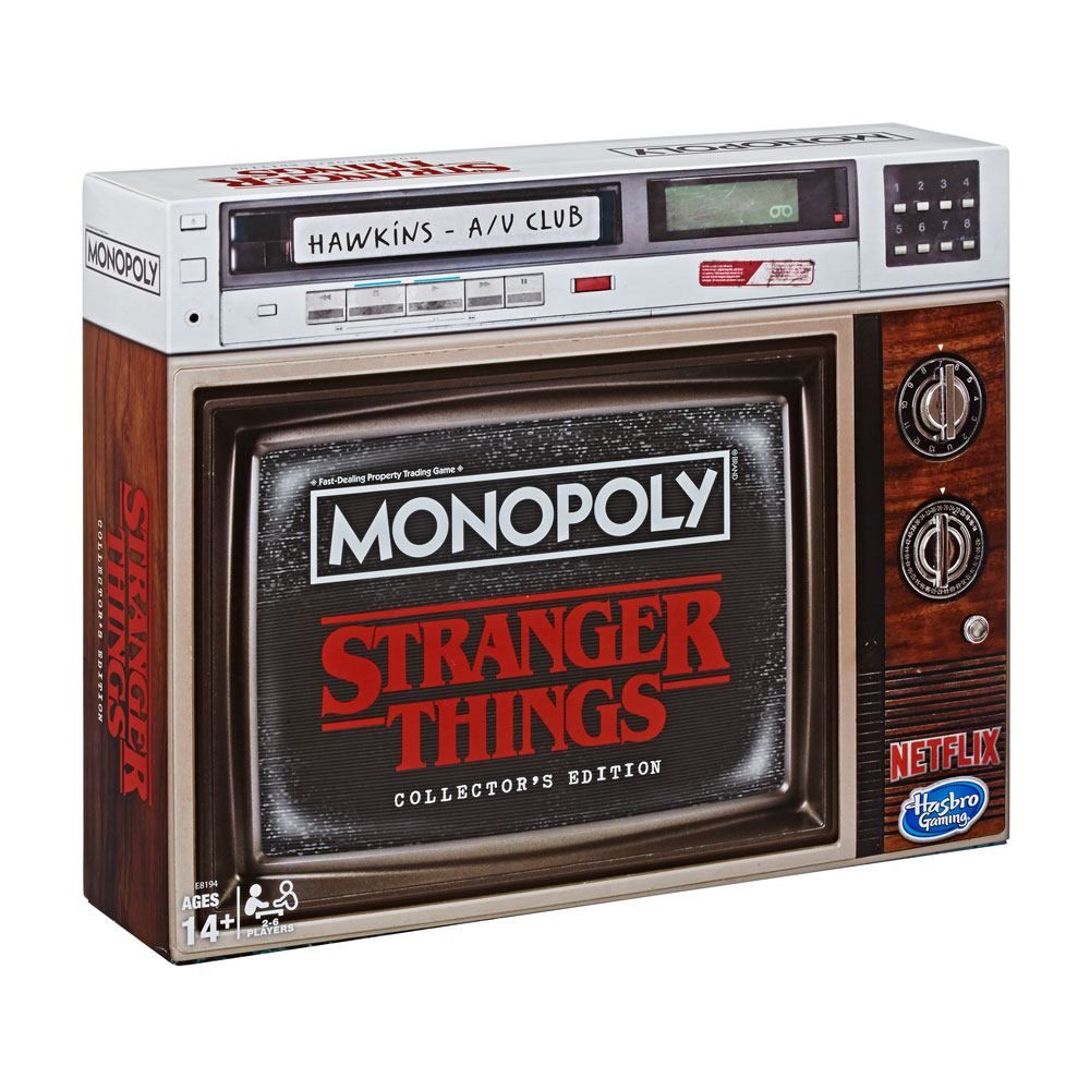 Stranger Things Board Game Monopoly Collectors Edition Anglická Verze Hasbro