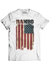 Rambo Tričko Flag Velikost XL