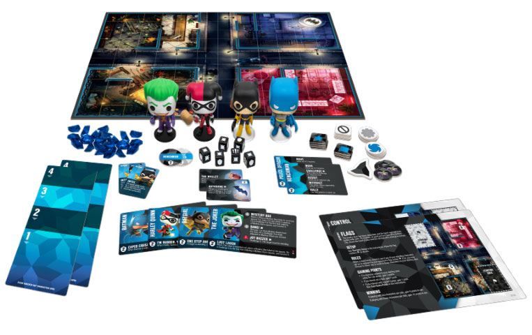 DC Comics Funkoverse Board Game 4 Character Base Set Anglická Verze