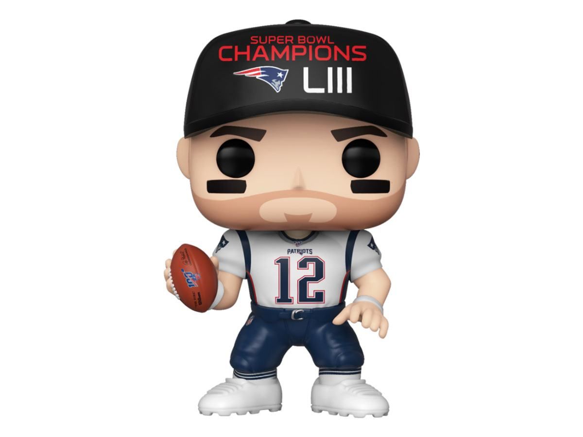 NFL POP! Sports vinylová Figure Tom Brady (SB Champions LIII) 9 cm Funko