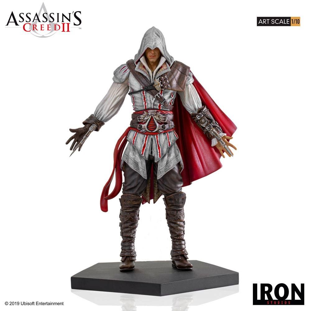 Assassins Creed II Art Scale Soška 1/10 Ezio Auditore 21 cm Iron Studios