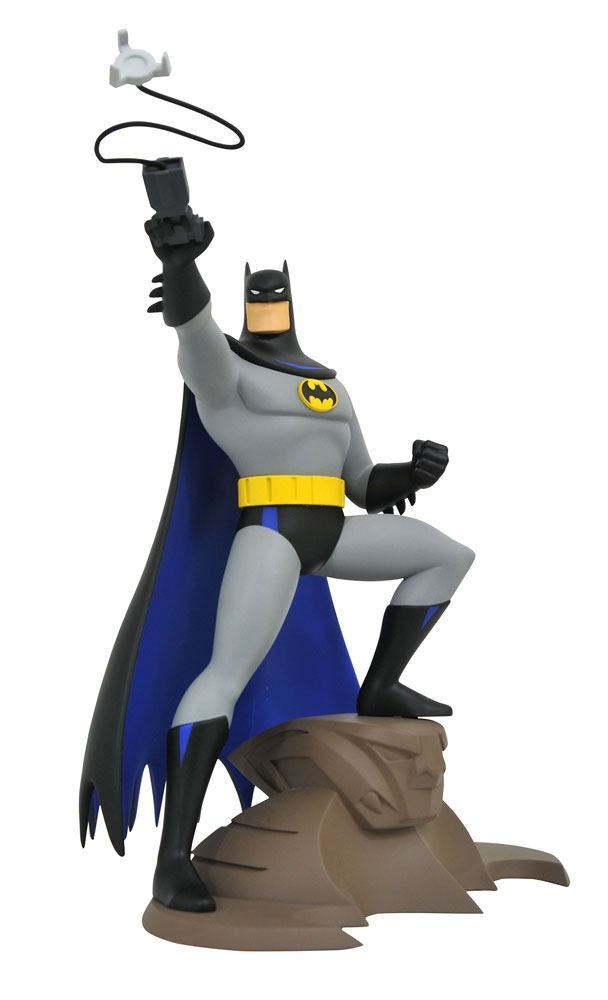 Batman The Animated Series DC TV Gallery PVC Soška Batman with Grappling Gun 25 cm Diamond Select