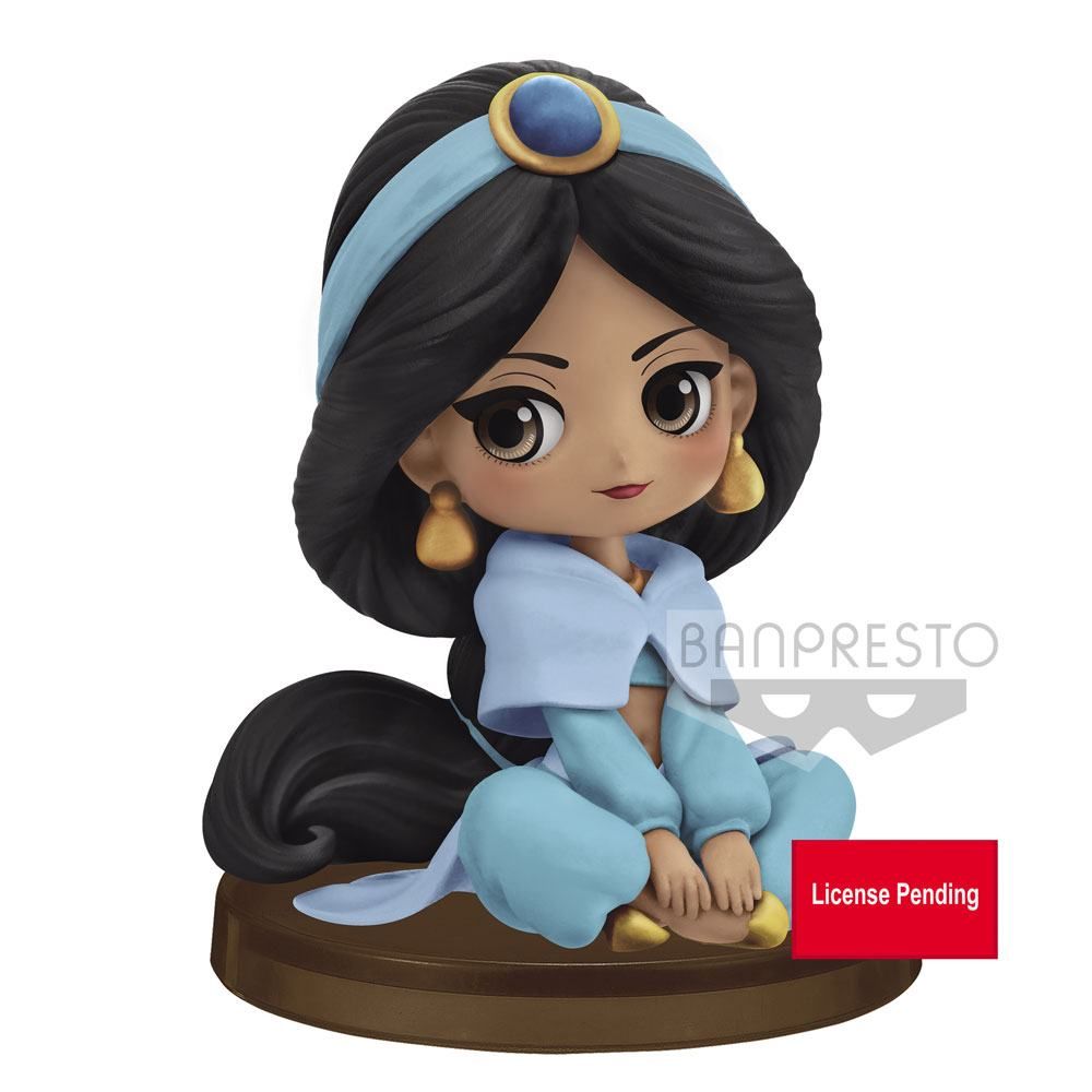 Disney Q Posket Petit Mini Figure Jasmine 4 cm Banpresto