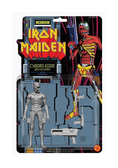 Iron Maiden FigBiz Akční Figure Cyborg Eddie 13 cm Incendium