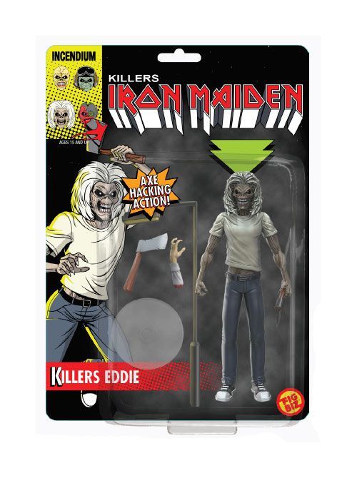 Iron Maiden FigBiz Akční Figure Killers Eddie 13 cm Incendium