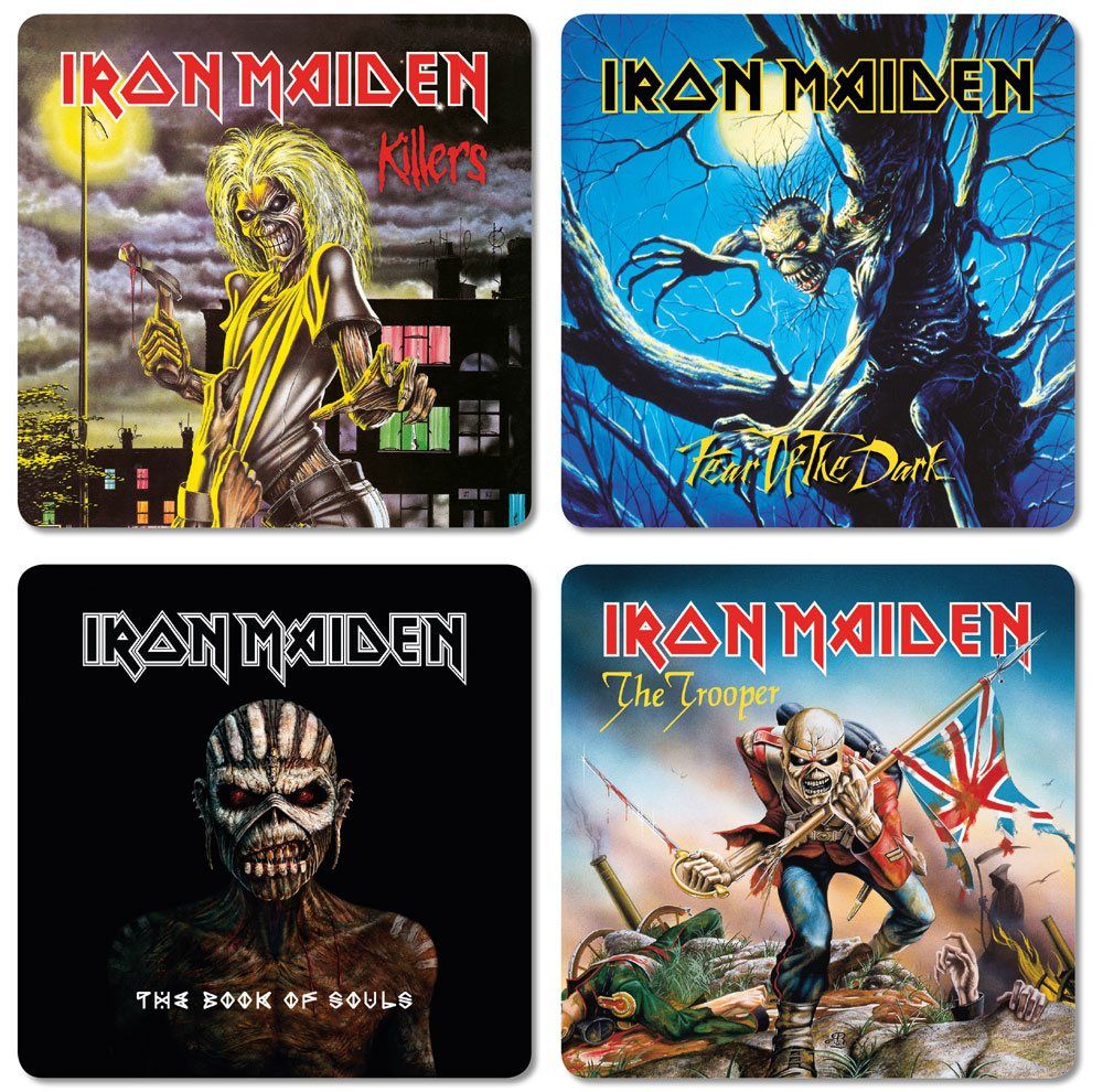 Iron Maiden Podtácky Pack (4) KKL