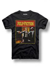 Pulp Fiction Tričko Guns Velikost L
