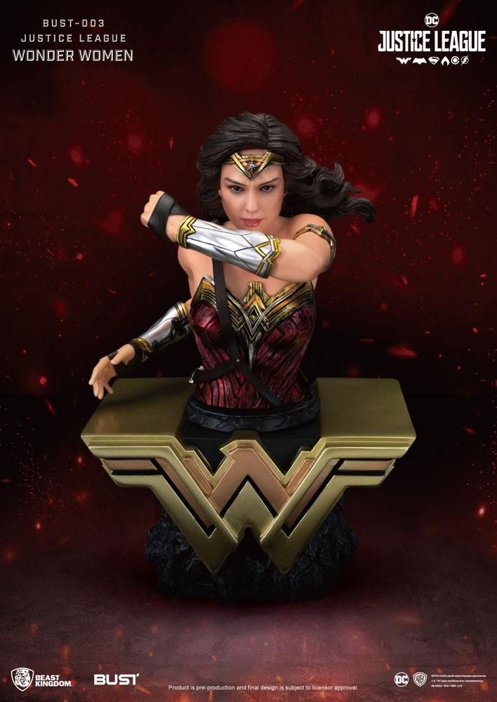 Justice League PVC Bysta Wonder Woman 15 cm Beast Kingdom Toys