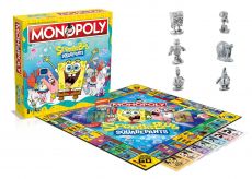 SpongeBob SquarePants Board Game Monopoly Anglická Verze