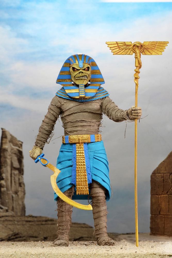 Iron Maiden Retro Akční Figure Pharaoh Eddie 20 cm NECA