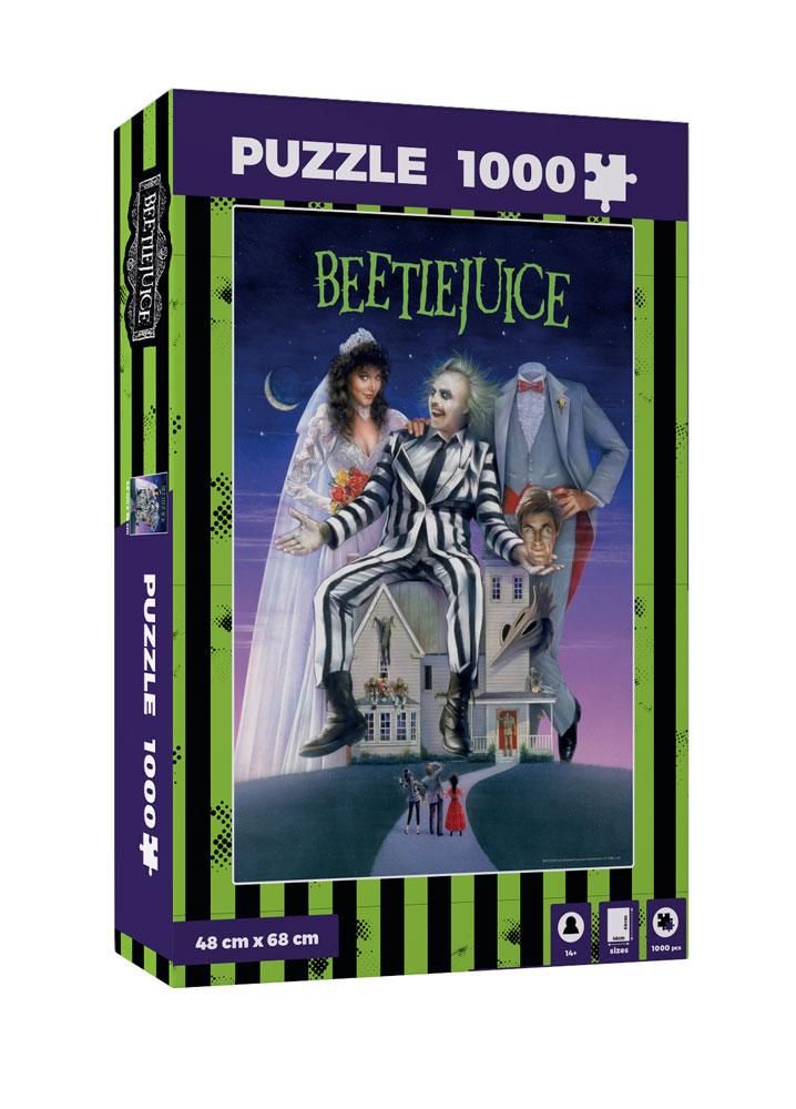 Beetlejuice Jigsaw Puzzle Movie Plakát SD Toys