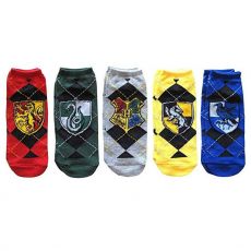 Harry Potter Dámské Ankle Ponožky 5-Pack