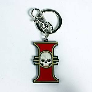 Warhammer 40K Metal Keychain Inquisition Emblem Semic