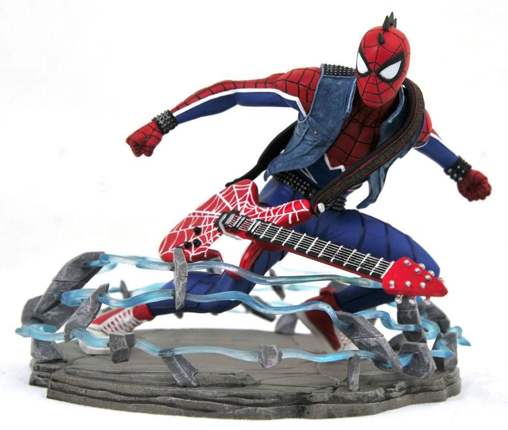 Spider-Man 2018 Marvel Video Game Gallery PVC Soška Spider-Punk Exclusive 18 cm Diamond Select