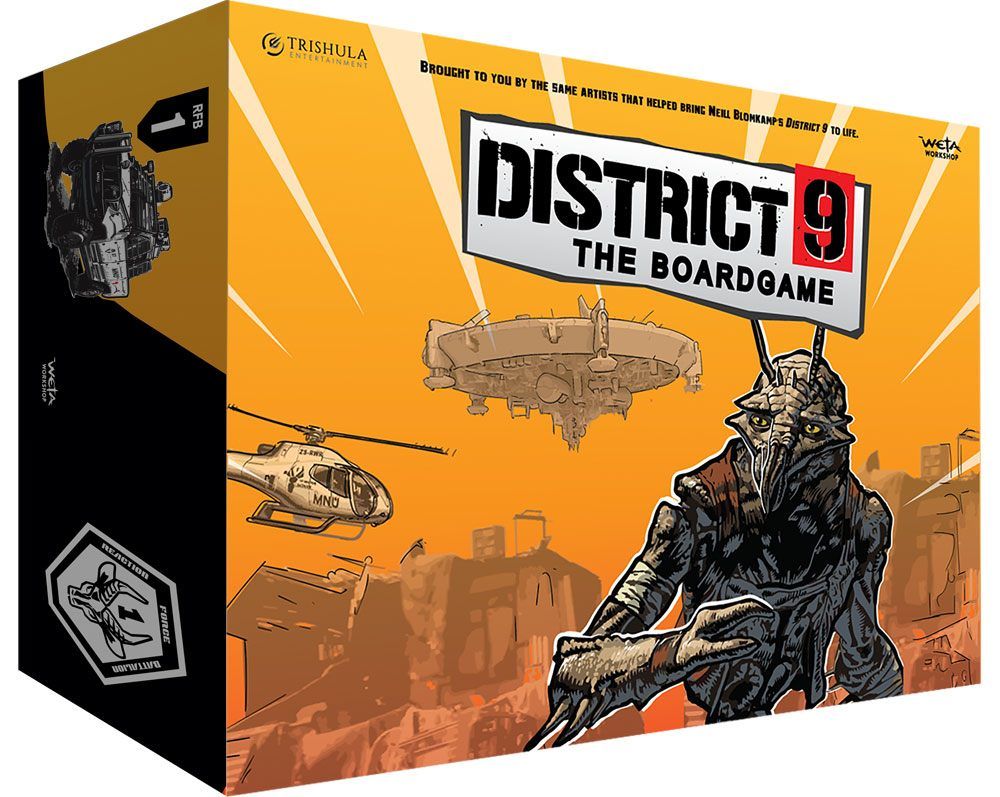 District 9 The Board Game Anglická Verze Weta Workshop