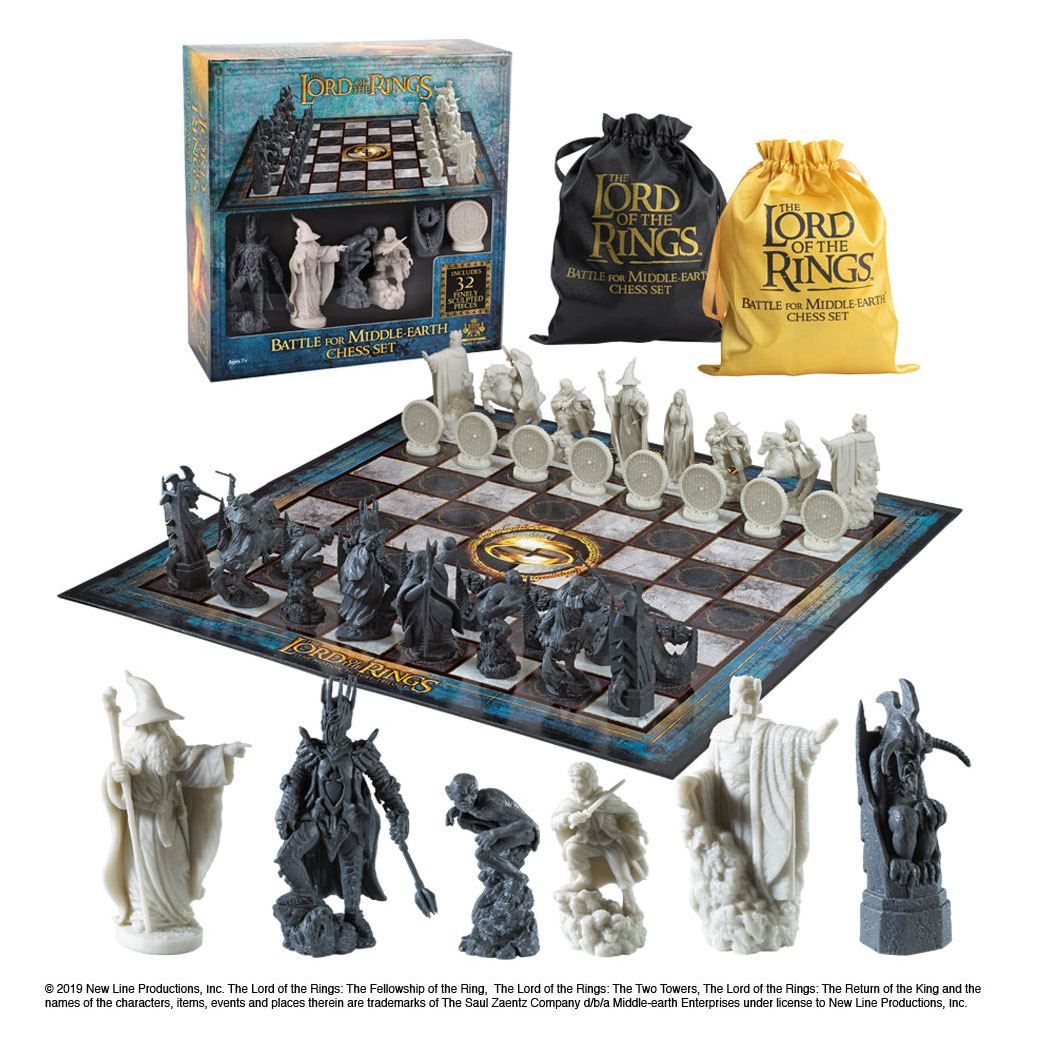 Lord of the Rings Šachy Set Battle for Middle Earth Noble Collection