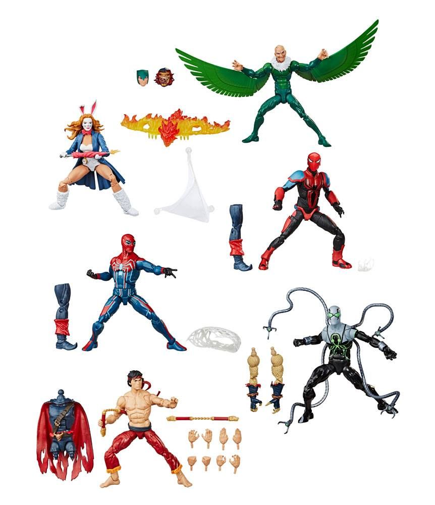 Marvel Legends Series Akční Figures 15 cm Spider-Man 2020 Wave 1 Sada (8) Hasbro
