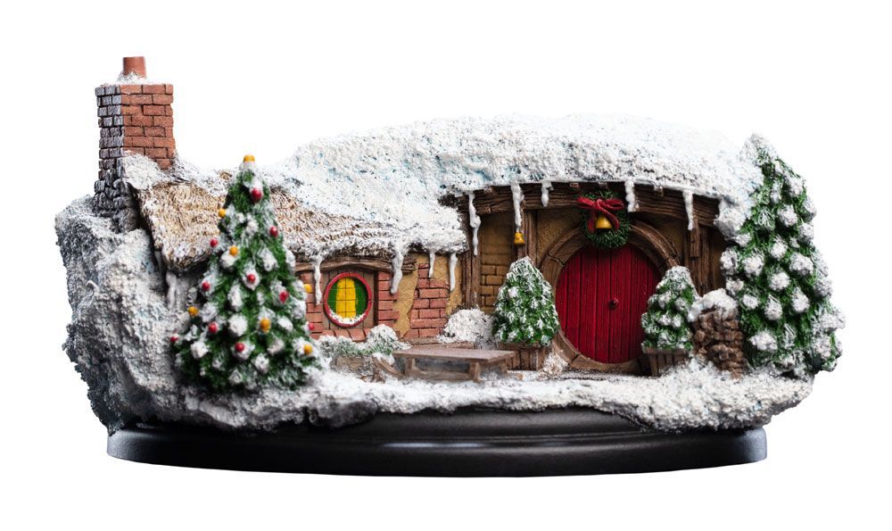 The Hobbit An Unexpected Journey Soška 35 Bagshot Row Christmas Edition 7 cm Weta Workshop