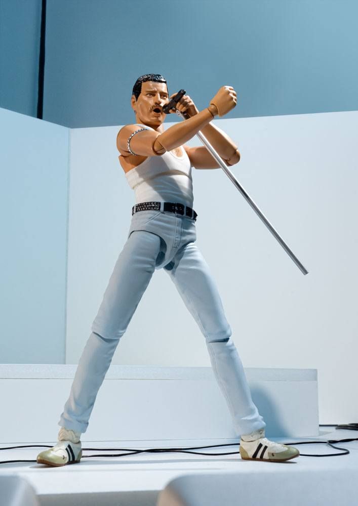 Freddie Mercury S.H. Figuarts Akční Figure Live Aid Ver. 15 cm Bandai Tamashii Nations