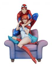 Marvel Maketa Spider-Man & Mary Jane by J. Scott Campbell 32 cm