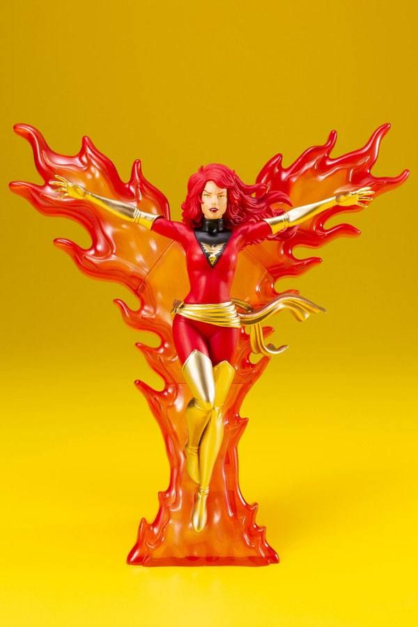 Marvel Universe ARTFX+ Soška 1/10 Phoenix Furious Power (Red Costume) 24 cm Kotobukiya
