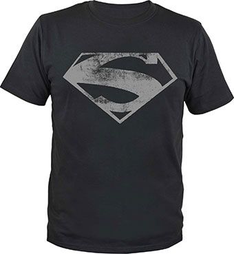 Superman Tričko Man of Steel Logo Velikost L United Labels