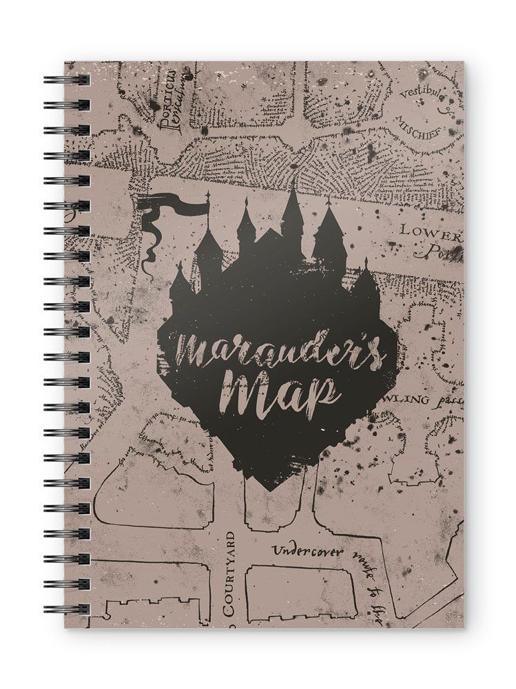 Harry Potter Poznámkový Blok Marauders Map SD Toys