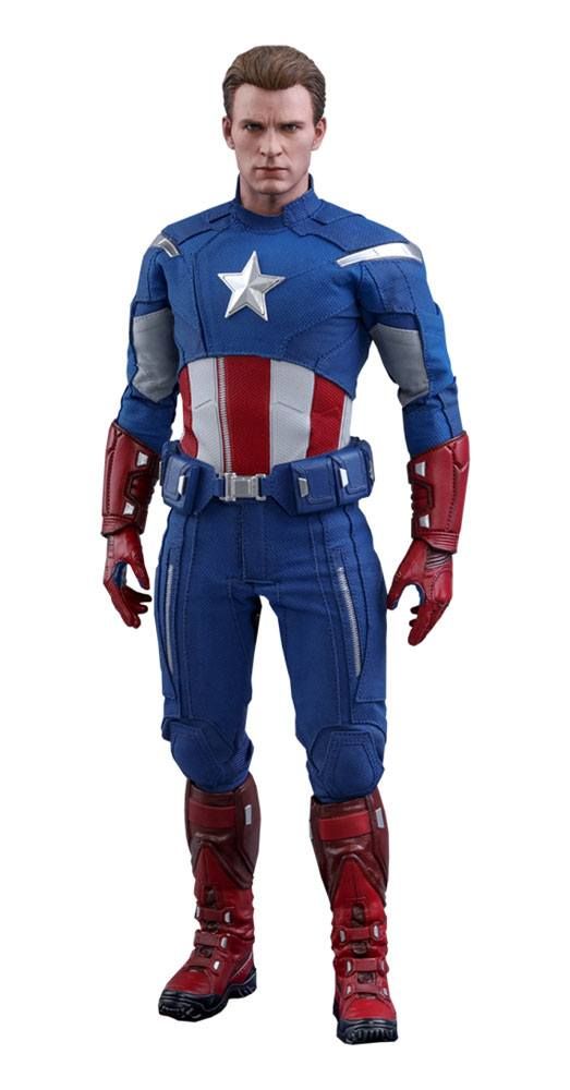 Avengers: Endgame Movie Masterpiece Akční Figure 1/6 Captain America (2012 Version) 30 cm Hot Toys