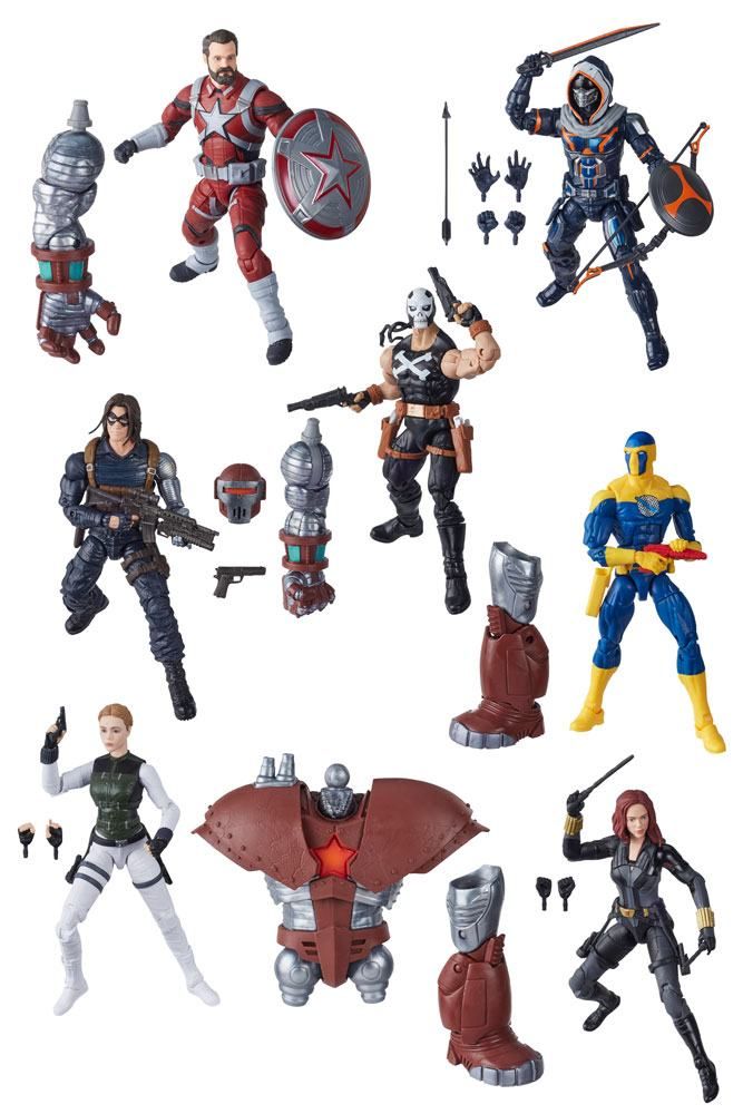 Marvel Legends Series Akční Figures 15 cm 2020 Black Widow Sada (8) Hasbro