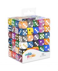 Oakie Doakie Dice D6 Dice Retail Pack 16 mm Mixed (120)