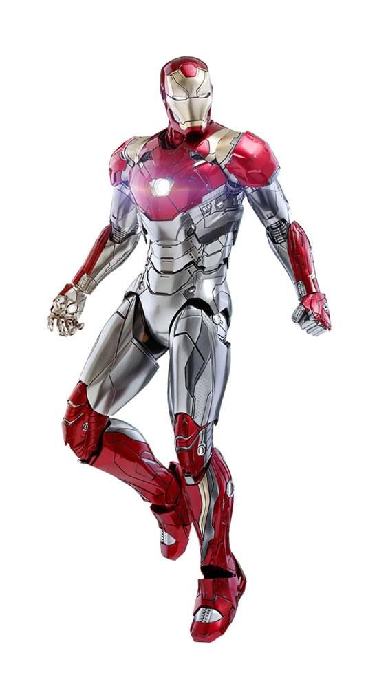 Spider-Man Homecoming Movie Masterpiece Kov. Akční Figure 1/6 Iron Man Mark XLVII Reissue 32 cm Hot Toys