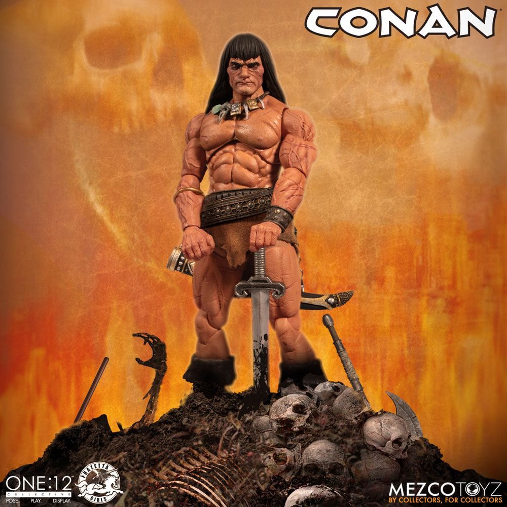 Conan the Barbarian Akční Figure 1/12 Conan 17 cm Mezco Toys