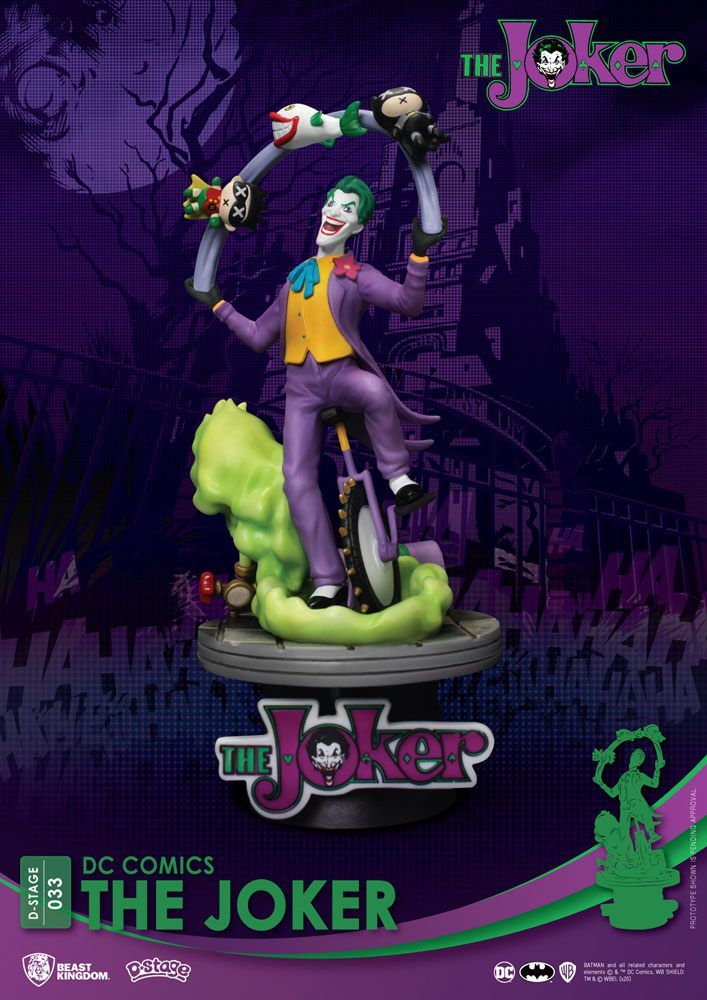 DC Comics D-Stage PVC Diorama The Joker 15 cm Beast Kingdom Toys
