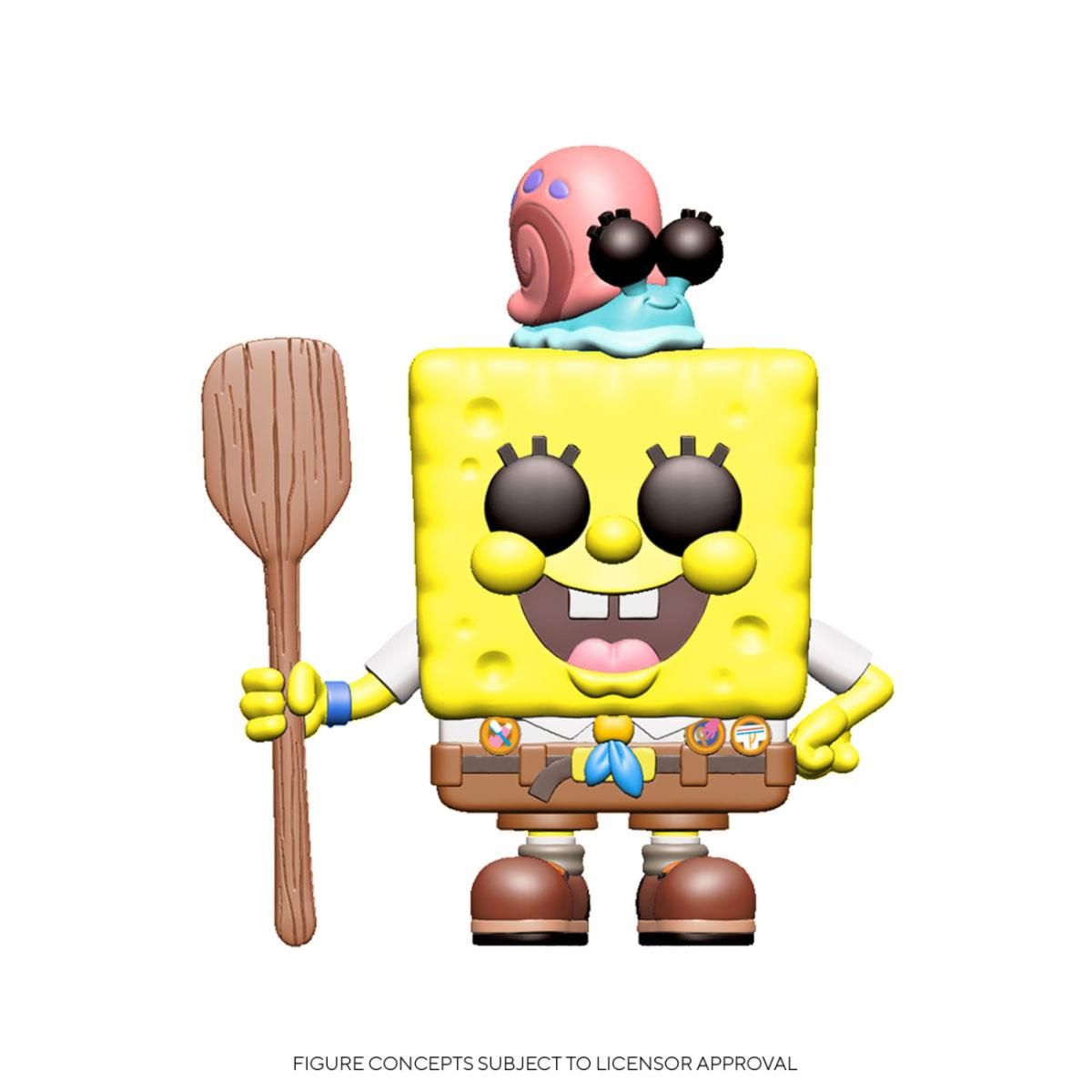 SpongeBob SquarePants 2020 POP! vinylová Figure SpongeBob Camping Gear 9 cm Funko