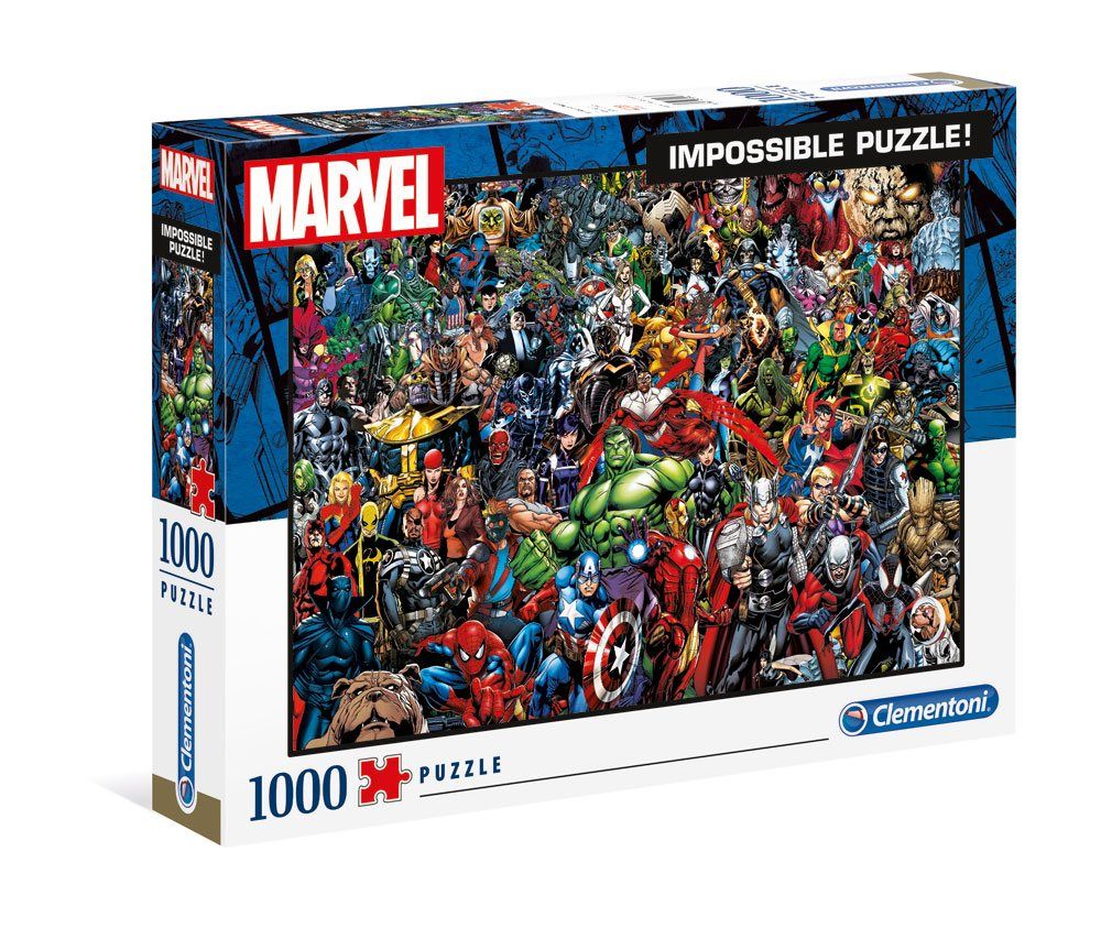 Marvel 80th Anniversary Impossible Puzzle Characters Clementoni