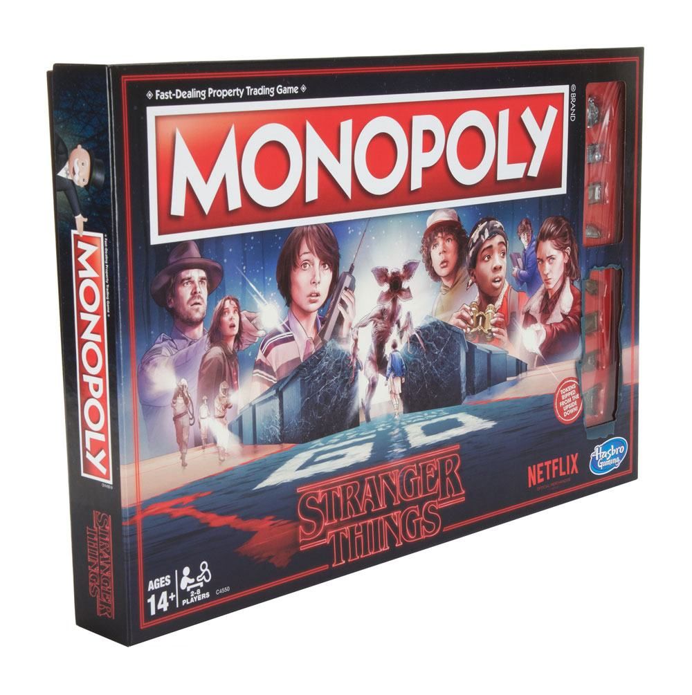 Stranger Things Board Game Monopoly Anglická Verze Hasbro