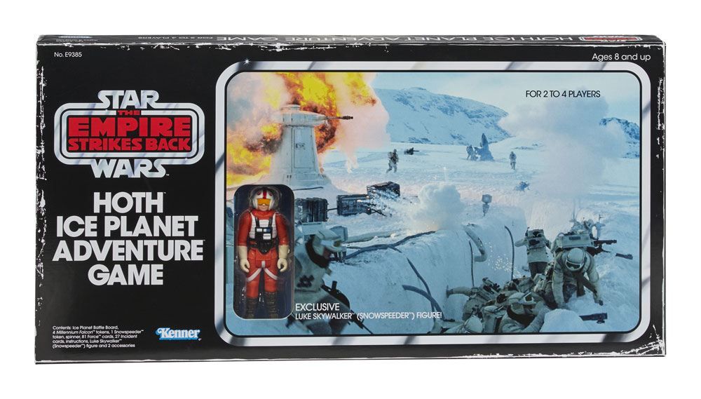 Star Wars Episode V Board Game with Akční Figure Hoth Ice Planet Adventure Game Anglická Verze Hasbro