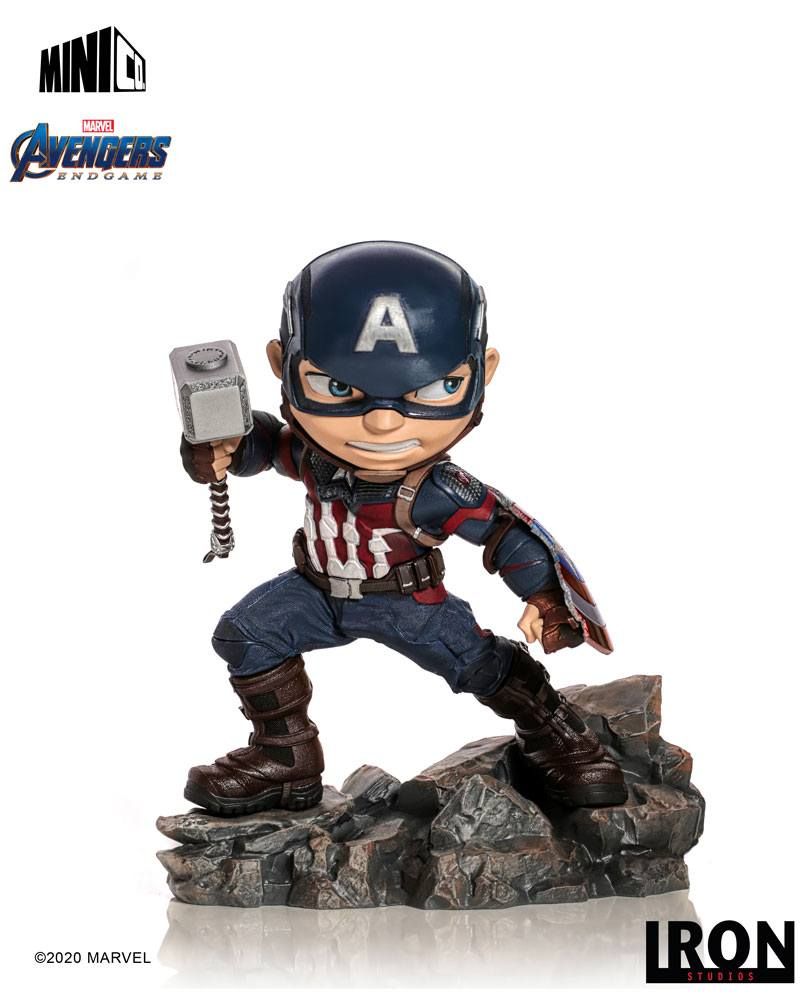 Avengers Endgame Mini Co. PVC Figure Captain America 15 cm Iron Studios